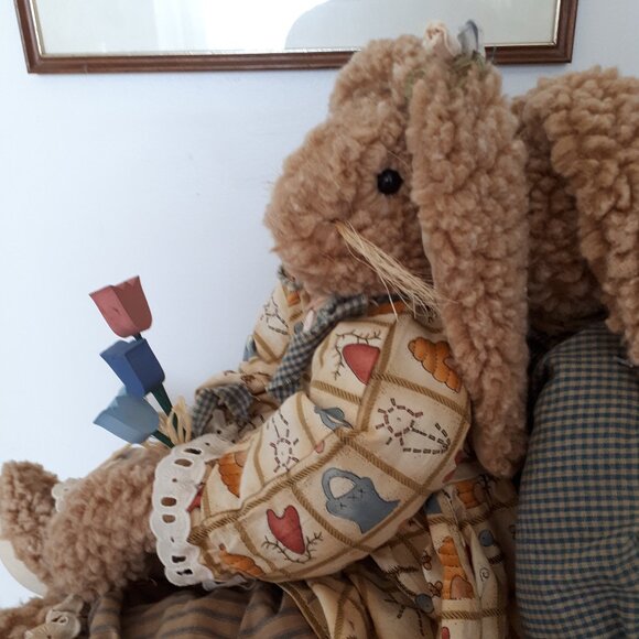 Bunnies - Boy and Girl - Handcrafted - Picture 7 of 8